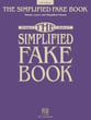 Simplified Fake Book piano sheet music cover